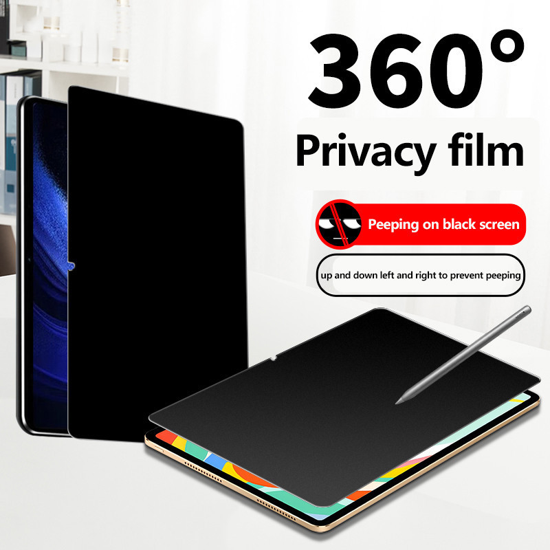 ความเป็นส่วนตัว Anti Peeping Spy Hydrogel ฟิล์มสําหรับ Samsung Galaxy Tab S10 Plus S9 FE Plus 12.4 A9 Plus S9 S9 S8 S7 11 S6 Lite A8 A7 FE 12.4 S8 Plus Soft Screen Protector