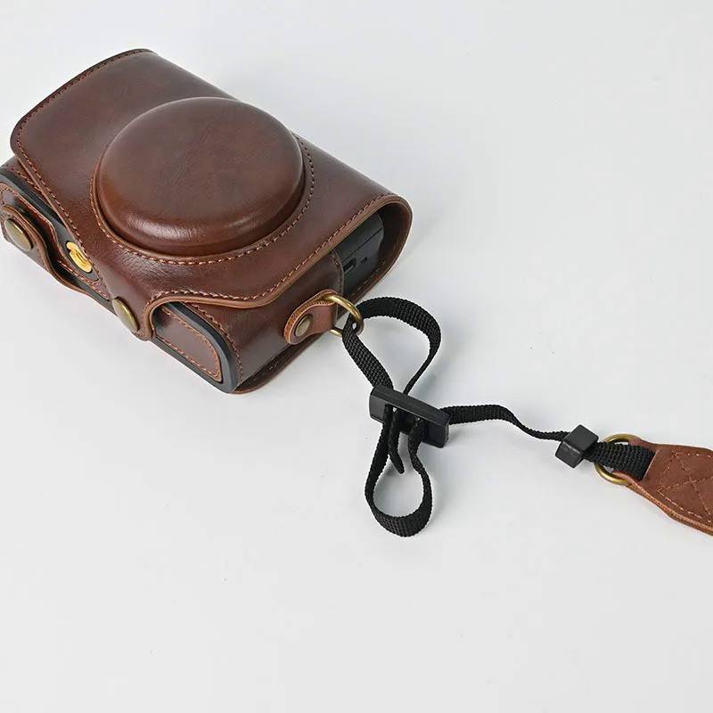 New Suitable For Canon PowerShot G7 X Mark II Camera Bag Leather Case G7x G7xii Camera Protective Ca