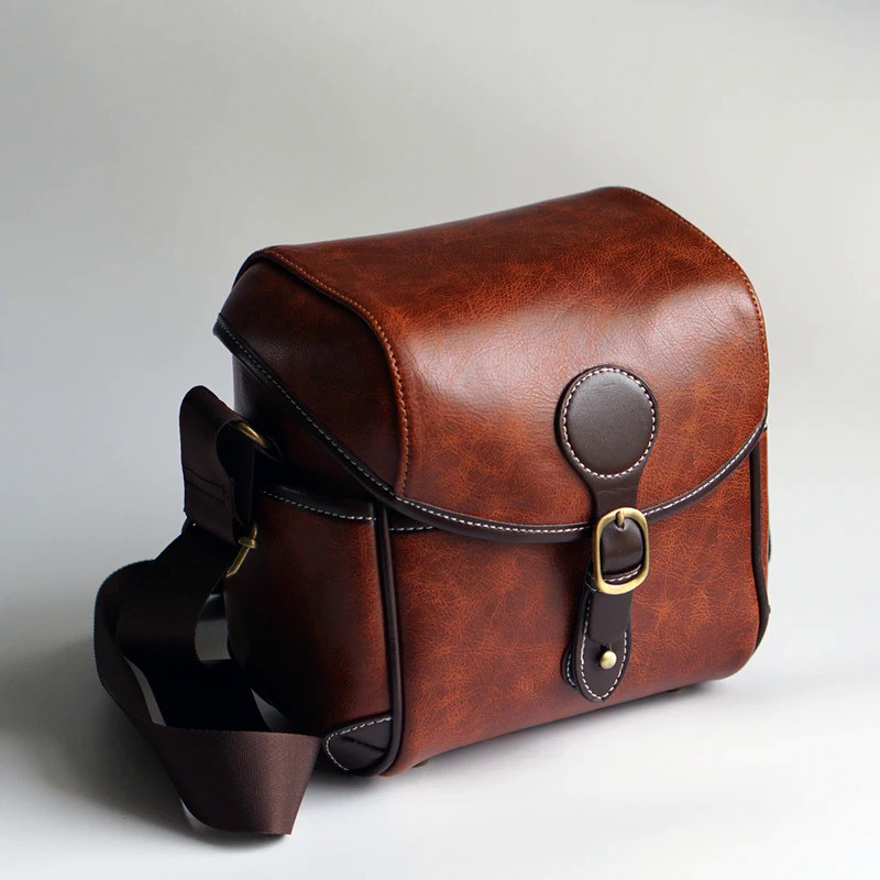 Retro Camera Bag Case For Panasonic GX85 GX7II GX9 G100 FZ1000 GF10 GF9 Leica M10 M9 M240 V-LUX XV Q