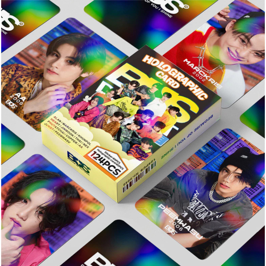 การ์ด วง BUS Photocards Because of You I Shine Laser Hologram Lomo Card มีหลายแบบ