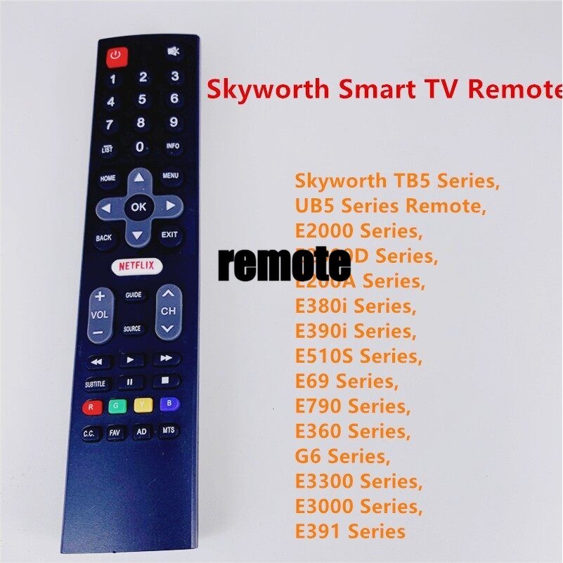Skyworth Coocaa Smart TV Remote Coocaa Design (Skyworth TB5 Series, รีโมท UB5 , E790 E360 G6 E3300 S