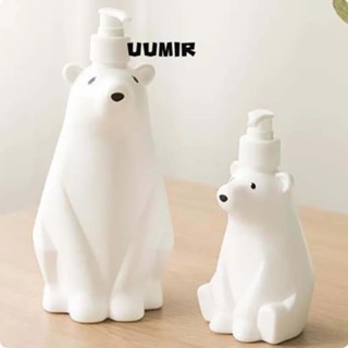 โจนี่1xbเครื่องจ่ายสบู่รูปหมีน่ารัก,ตกแต่งสีขาวเจลอาบน้ําโลช…