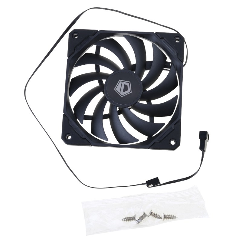 BTM 12015XT 120 มม.PWM PC Case Fan Ultra Slim Quiet คอมพิวเตอร์ CPU Water Cooler Fan