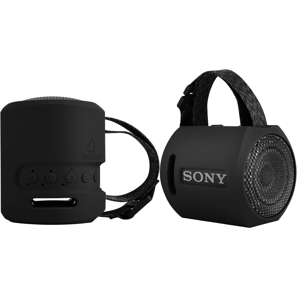 เคสซิลิโคนเหมาะสําหรับ Sony SRS-XB13/SRS-XB100 Extra BASS ลําโพงพกพาไร้สายกระเป๋าเคสป้องกันอุปกรณ์เส