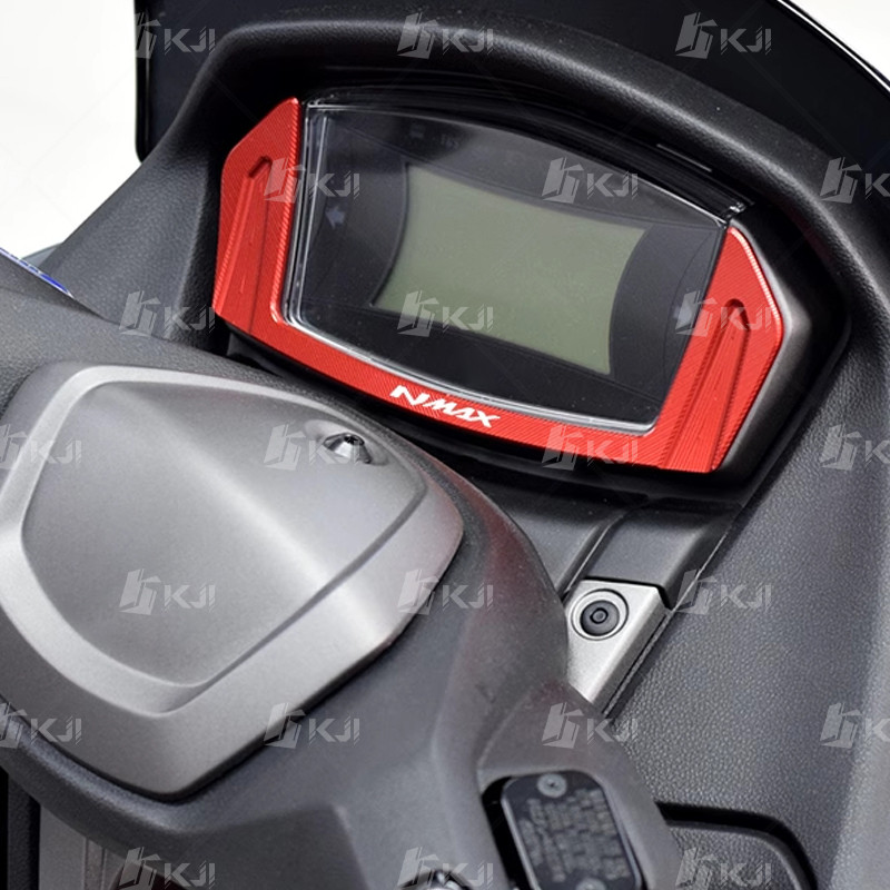 สําหรับyamaha NMAX 160/155/125/TURBO/NEOเครื่องมือแดชบอร์ดฝาครอบแดชบอร์ดกรอบTrimอุปกรณ์เสริม