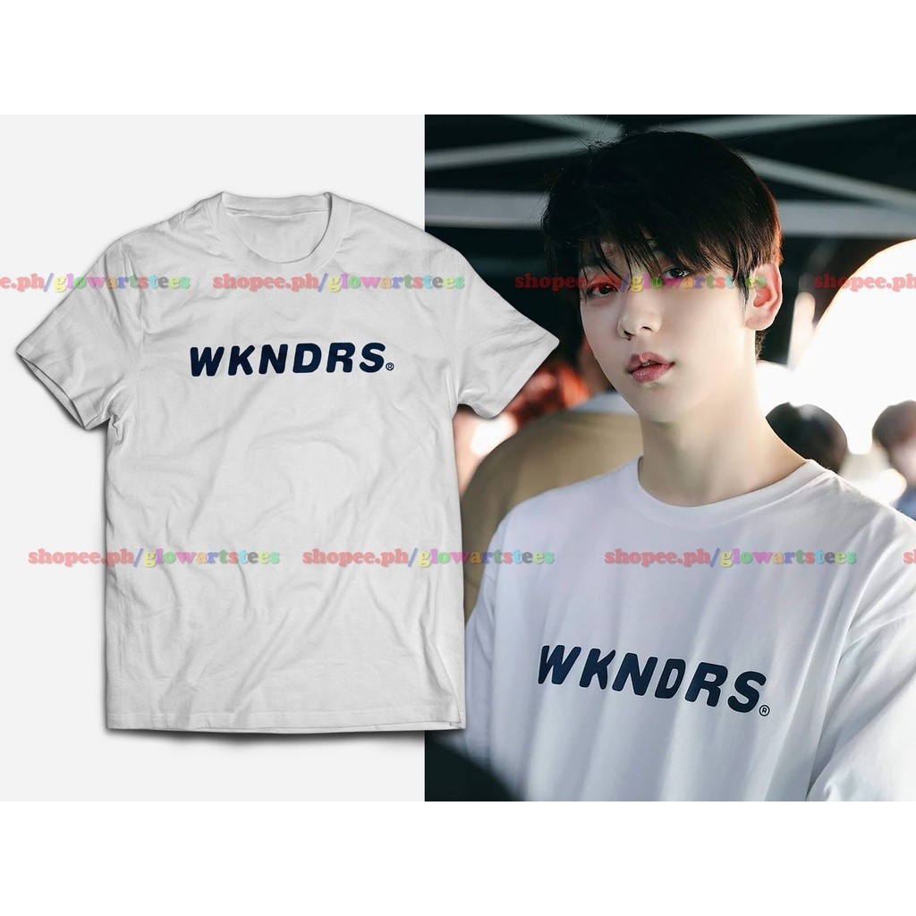 เสื้อยืด TXT Soobin WKNDRS แรงบันดาลใจ