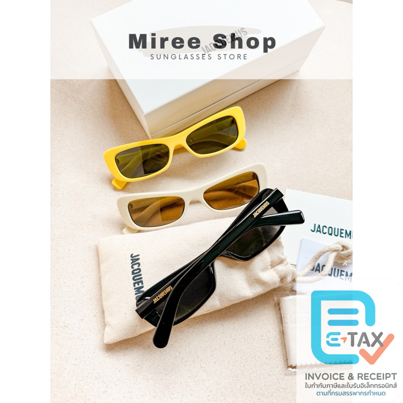 {ลด1500 กรอกโค้ด=GYHVF} JACQUEMUS CARPI SUNGLASSES ของแท้ พร้อมส่งนะค้า