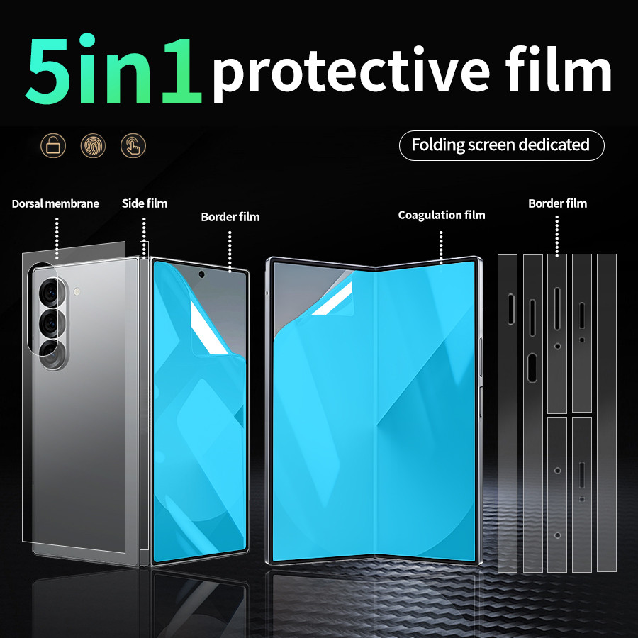 ป้องกันหน้าจอสําหรับ samsung Galaxy Z Fold 7 6 5 4 3 Z Fold7 Fold6 Fold5 Fold4 Fold3