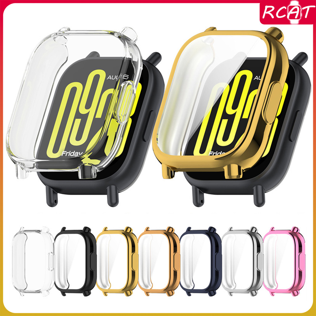เคส TPU แบบนุ่มสำหรับ for Redmi Watch 5 Active ตัวป้องกันหน้าจอฝาครอบกันชนสำหรับ for Xiaomi Smart Redmi Watch 5 Lite