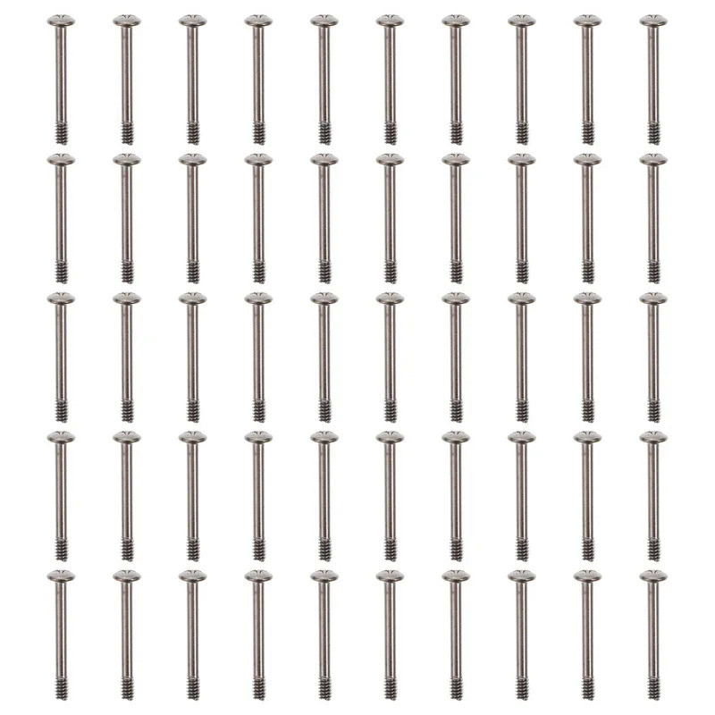 50pcs PC Case Cooling Cooler Fan Mount Screws Anti Noise Reducing Vibration Long Screws for PC Case 