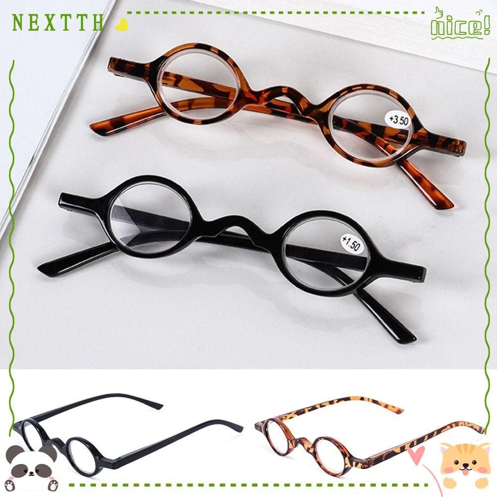 Nextth แว่นอ่านหนังสือ, แว่นตาทรงกลมพีซีเบามาก, อุปกรณ์ป้องกันดวงตาที่สะดวกสบายแว่นตาออปติคอลผู้ชายผู้หญิง