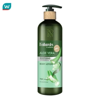 Naturals by Watsons เนเชอรัล บาย วัตสัน ทรู เนเชอรัล อโลเวร่า บอดี้ โลชั่น 490มล