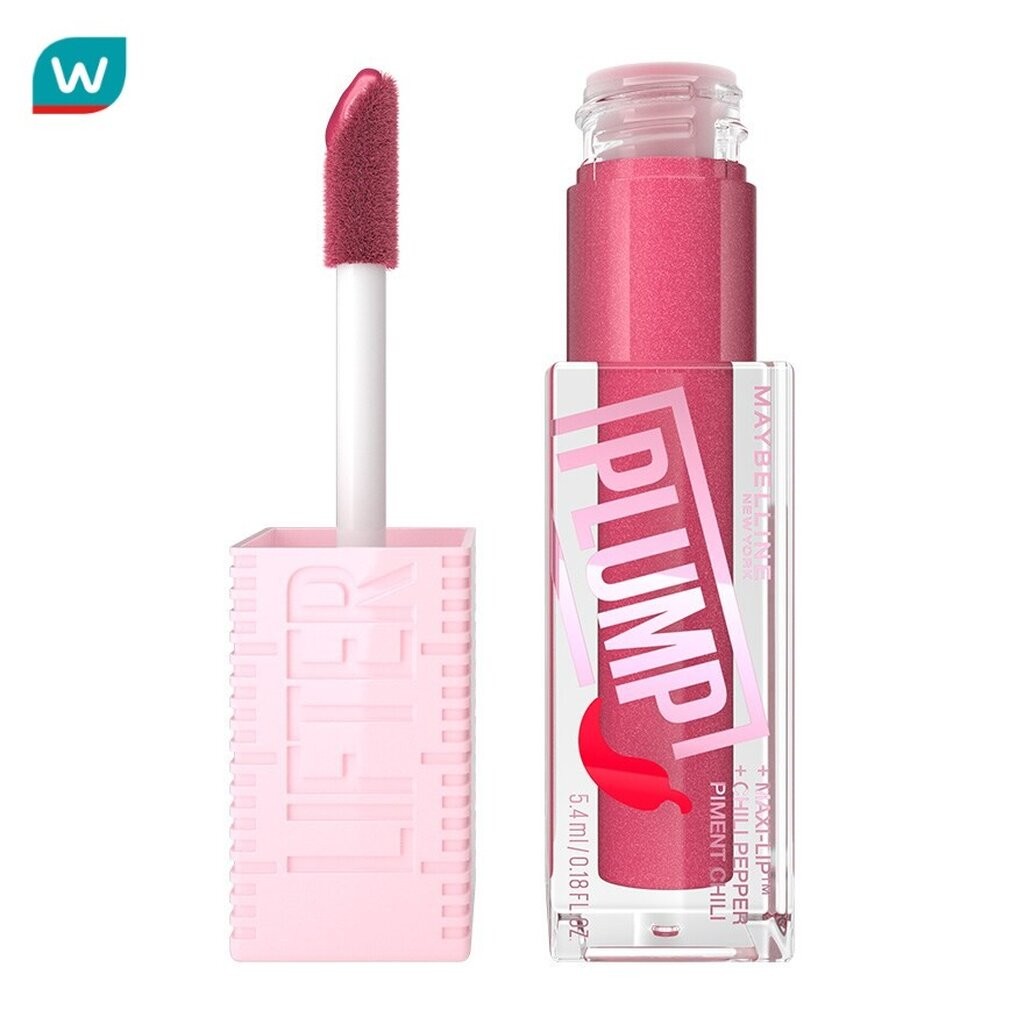 Maybelline เมย์เบลลีน นิวยอร์ก ลิฟเตอร์ พลัมพ์ ลิป 5.4มล. 002 โมฟว ไบท์