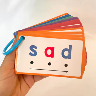 60 ชิ้นแห้งลบ CVC Words Flashcards 50 คําเด็ก Phonics การเรียนรู้การ์ดสั้น Vowels ก่อนวัยเรียนเด็กวัยหัดเดินคําศัพท์ภาษาอังกฤษอาคารการศึกษาการสอน Aids