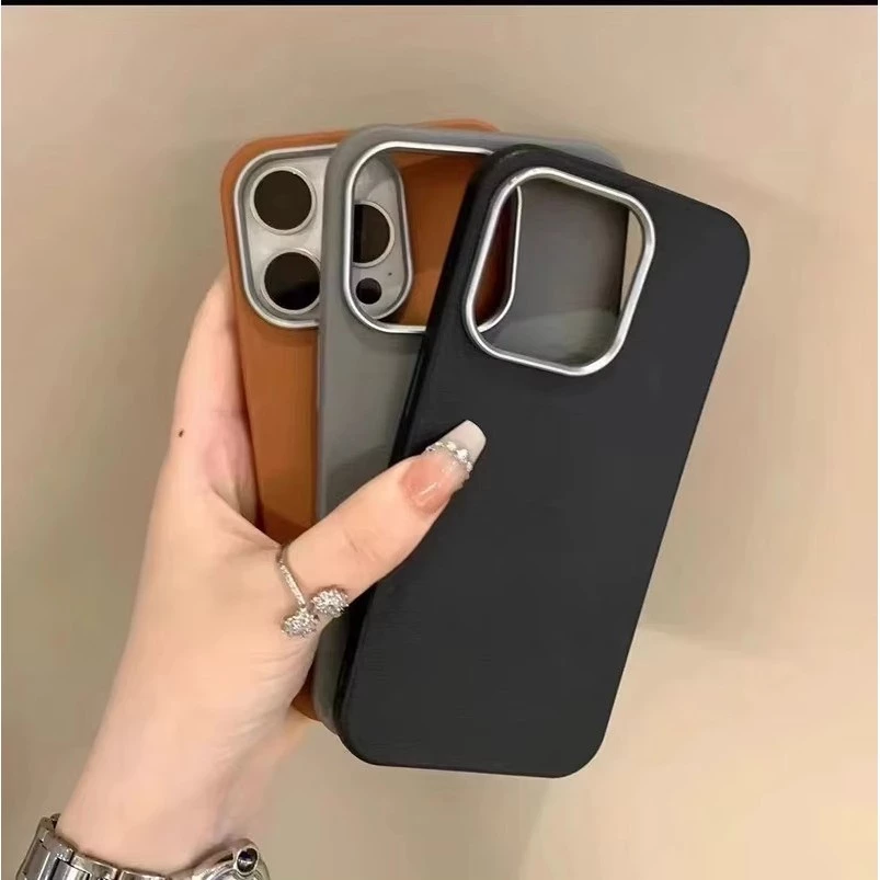 หรูหรา Matte หนังสําหรับ Redmi หมายเหตุ 14 13 12 12S 11S 10S Pro Plus Redmi 14C 13C 12C 4G 5G ฝาครอบกันกระแทก