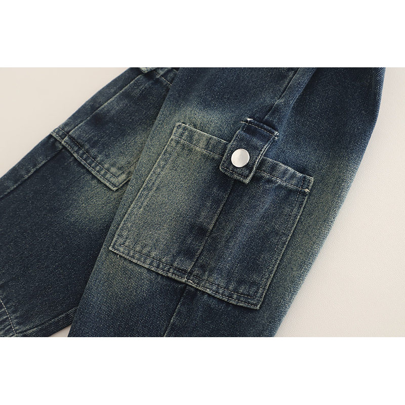 ฤดูใบไม้ผลิใหม่เด็กกางเกงยีนส์ชายหญิงแฟชั่นกางเกงยีนส์แข็งเด็กเด็กสบายๆกางเกงยีนส์กางเกงเด็กวัยหัดเดินที่มีคุณภาพสูง1 2 3 4 5ปี - รูปที่ 3