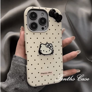 สําหรับ OPPO A3X A60 A79 A38 A18 A95 A94 A93 A92 A78 A76 A17 A16 A15 A31 A53 2020 3D Bow Kitty การ์ตูนหนังธรรมดารูปแบบเลนส์ชุบกรอบเคสโทรศัพท์ปกอ่อน