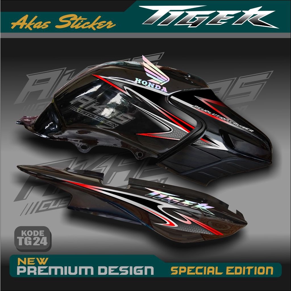 Tiger Revo Striping Custom Tiger Striping Variation HOLOGRAM รหัส TG24