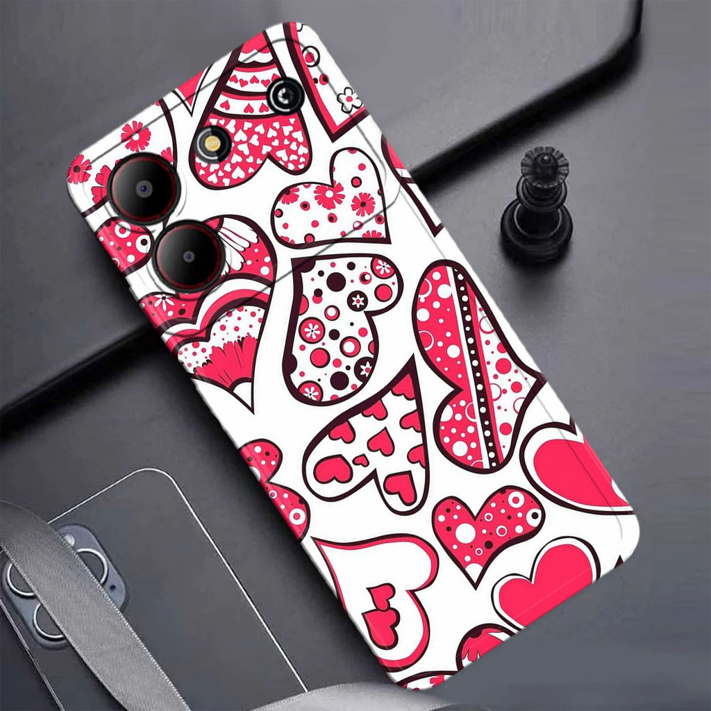HP ZTE BLADE A54 Softcase - วัสดุยางยืดหยุ่น - Cool Motif - ซิลิโคนยืดหยุ่น - เคส ZTE BLADE A54 - เค