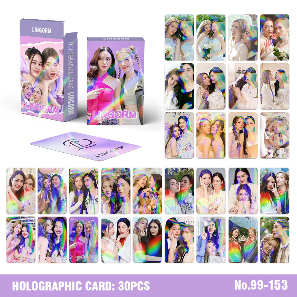 30-55 ชิ้น Lingrom Skynani Meenping Lomo การ์ด Winny สตางค์ PROXIE JOONG DUNK ภาพถ่าย Bangsaen Fight