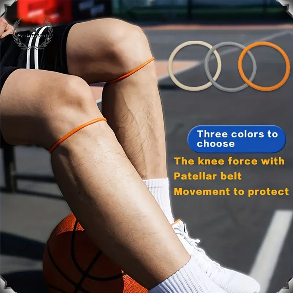 [Rm] Patella สายรัดสําหรับพยุงเข่า Breathable Patella Band ซิลิโคน Patella Stabilizer Band สําหรับเข