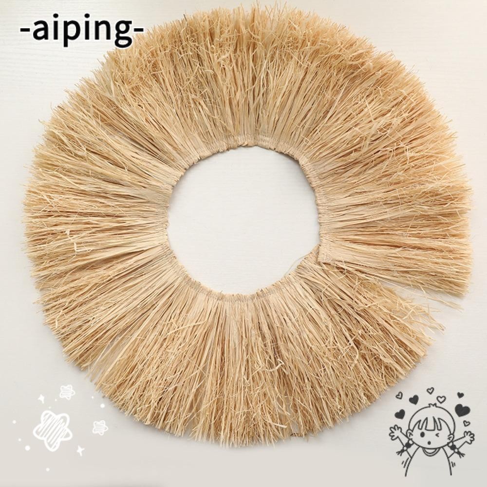 AIPING Lafite Grass Garland เครื่องประดับโฮมสเตย์ธรรมชาติ Home Supply Jute Fringe Trim