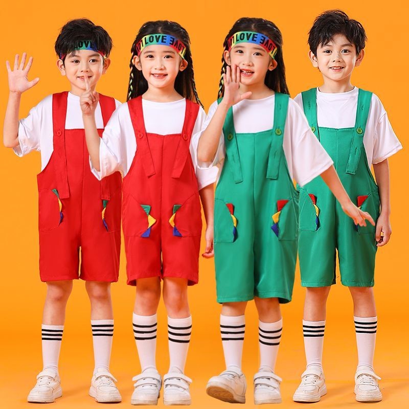 กลุ่มเต้นรําอนุบาลฤดูร้อนประสิทธิภาพเครื่องแต่งกายสัตว์ประสิทธิภาพเครื่องแต่งกายหลวมเด็กน่ารัก-www22