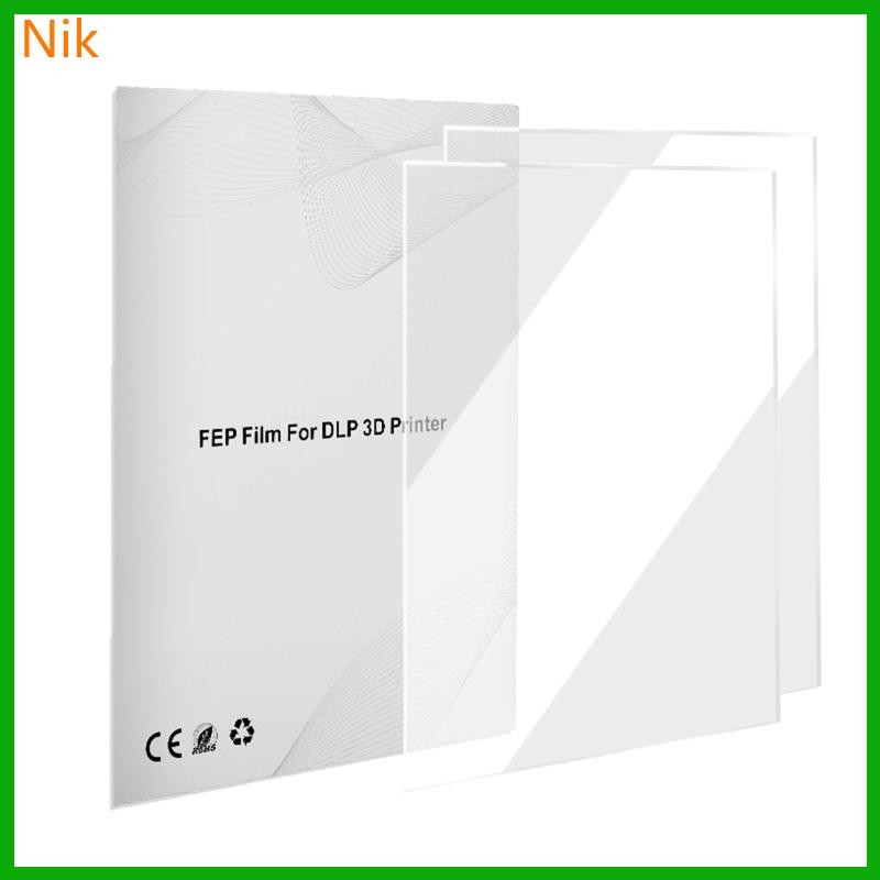 บ.ลก.ศ. 2 ชิ้น Original FEP Release Film Transmittance Strength 200x280mm สําหรับ LCD SLA เรซิ่น DLP เครื่องพิมพ์