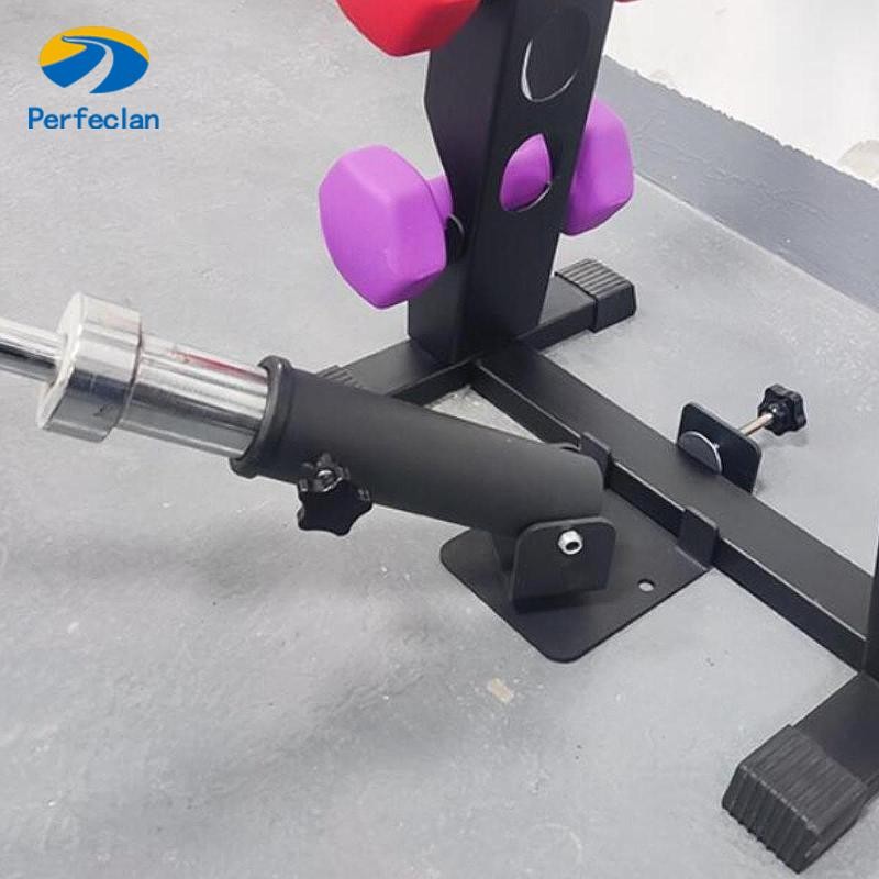 Perfeclan Barbellสิ่งที่แนบมา T Bar แถวแพลตฟอร์มพร้อม Clamp แข็งแรง Heavy Duty ฐานเหล็กสําหรับ Deadlifts Home Gym Strength การฝึกอบรม