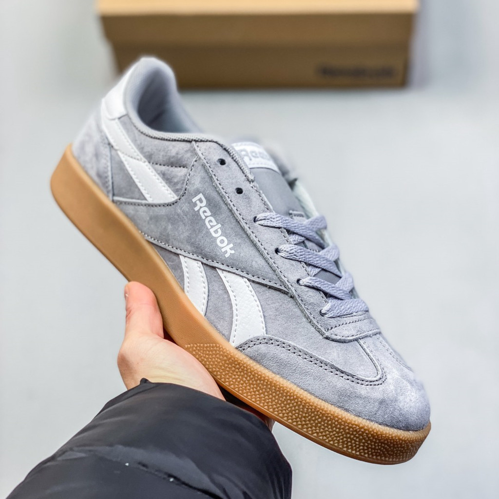 รองเท้าเทรนนิ่ง Reebok SMASH EDGE สบายและหลากหลาย รองเท้าผู้ชายแบบสบาย รูปถ่ายจริง