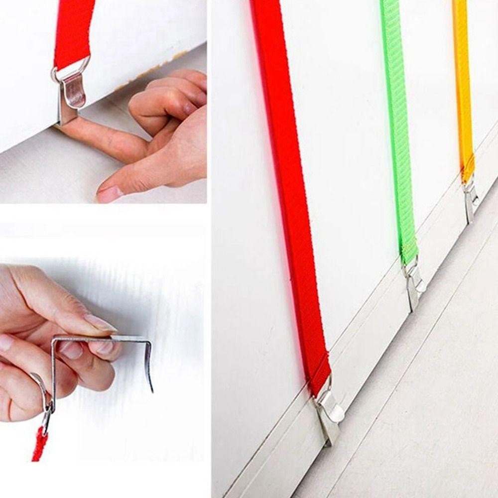 เนฟส์ ราวแขวนหมวกเชือก,ชั้นวางหมวกสายรัดไนลอนไร้รอยต่อปรับได้,แขวนโต๊ะประหยัดพื้นที่7ตะขอเสื้อชั้นวางเสื้อผ้าตู้เสื้อผ้า - รูปที่ 6