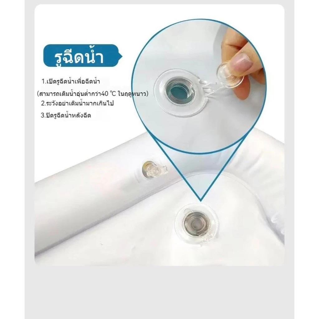 เสื่อเล่นน้ำเด็กเป่าลม thumbnail 9