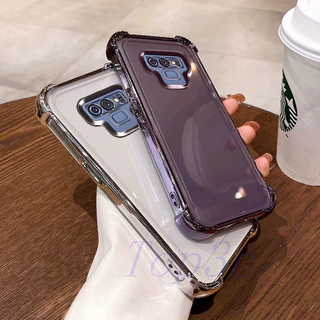 เคส Samsung Note 9/Note10 Pro/Note 20 Ultra เคสโทรศัพท์โปร่งใสป้องกันการตกสี่มุม SJDK