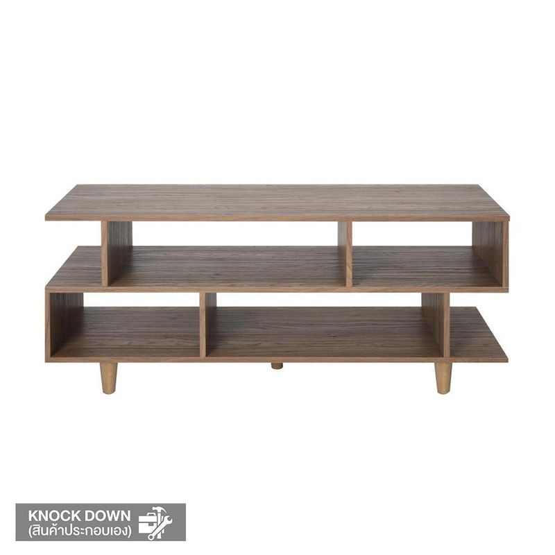 MOOVE ชั้นวางทีวี 120 x 40 x 50 ซม. สีไม้เข้ม