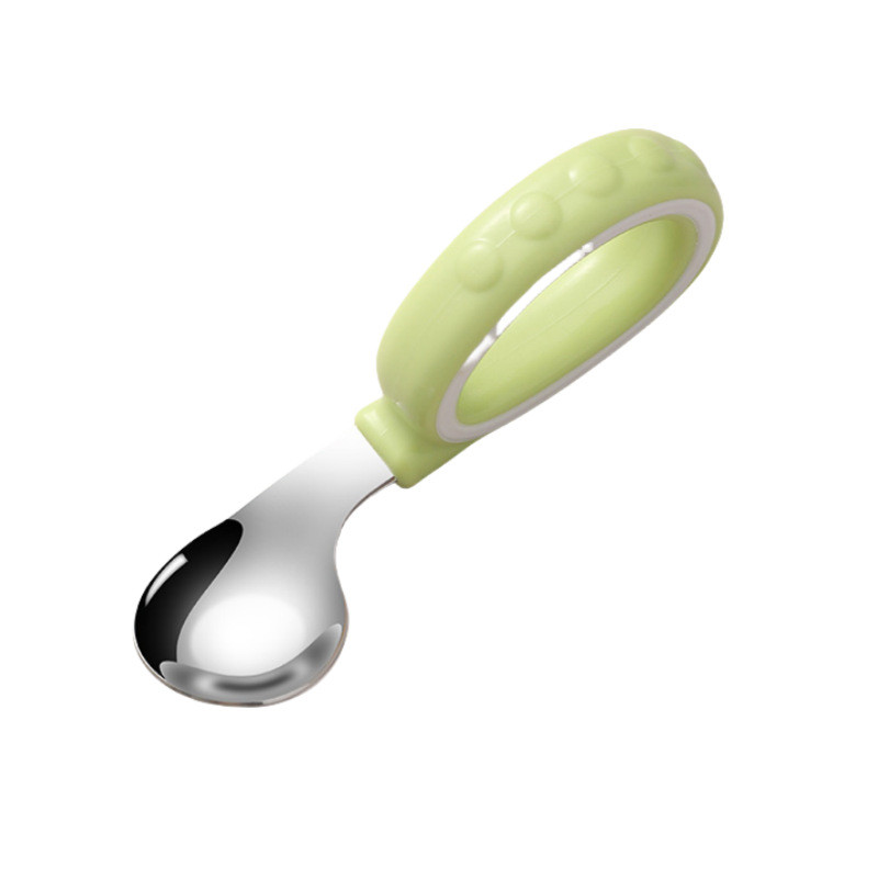 ชุดช้อนส้อมเด็ก เครื่องใช้บนโต๊ะอาหารสแตนเลส เครื่องใช้บนโต๊ะอาหารสแตนเลส316 ฟรีกล่องเก็บสำหรับพกพา - รูปที่ 7