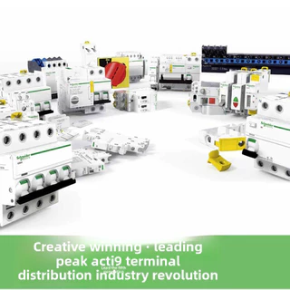 Schneider ไฟฟ้า Acti9 iC65N 1P 2P 3P 4P MCB Miniature Circuit Breaker C 1A 2A 4A 6A 10A 16A 20A 25A 32A 40A 50A 63A Air Switch