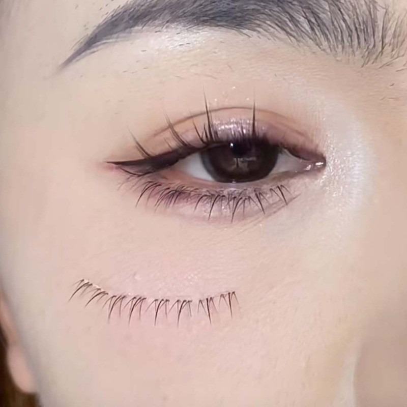 ขนตาล่างปลอมธรรมชาติ-ก้านใส,เสริม-ขนตากาวในตัว-ต่อขนตาทําเอง-ประดิษฐ์ขนตาคลัสเตอร์ชุด-เพราะอะนิเมะอุปกรณ์ประกอบฉาก-เครื่องมือแต่งตา - รูปที่ 3