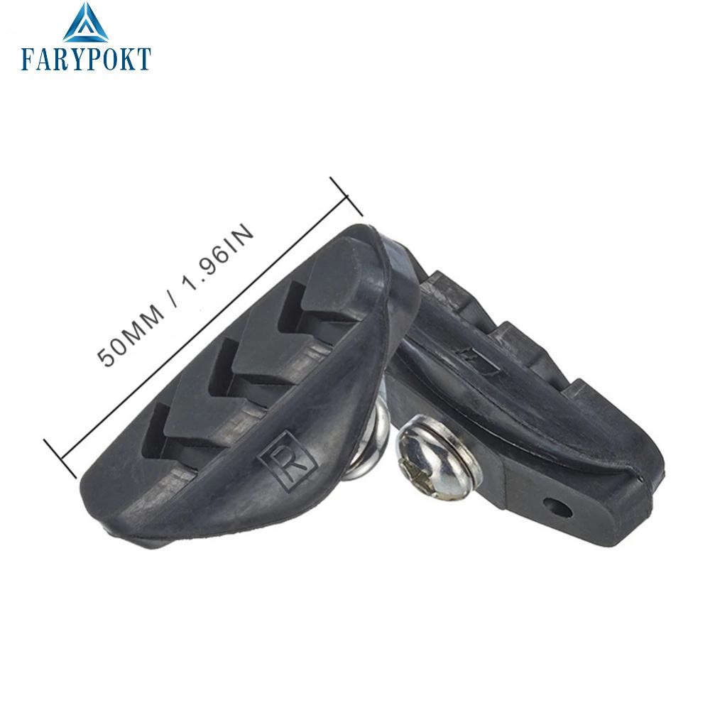 จักรยานเสือหมอบ 50 มม. ผ้าเบรกรูปตัว V ประสิทธิภาพที่เหมาะสมในทุกสภาพ