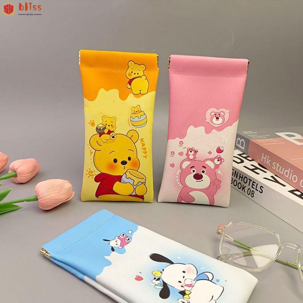 กล่องแว่นกันแดด BLLISS, กระเป๋าใส่แว่นตา Kuromi Cinnamoroll, ฝาครอบป้องกันแว่นตาแบบพกพาป้องกันแรงกดกันน้ําสําหรับผู้ชาย