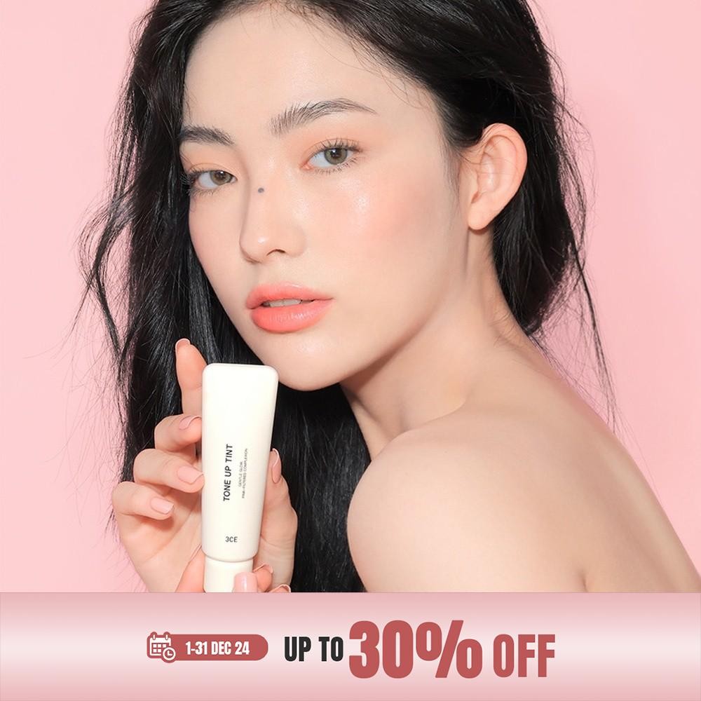 3CE TONE UP TINT PINK ทรีซีอี โทน อัพ ทินท์ พิงค์ ครีมโทนอัพปรับสีผิว สีชมพู