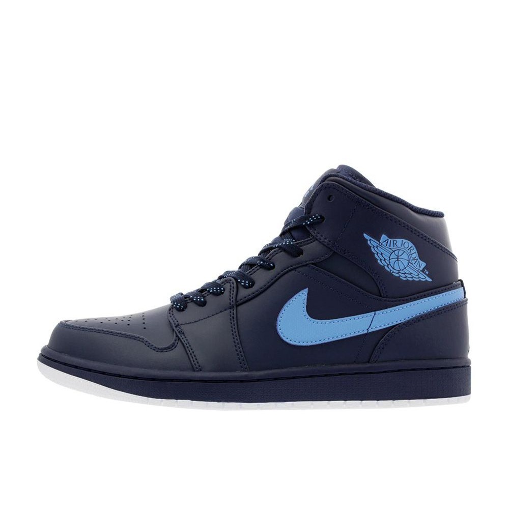 NIKE AIR JORDAN 1 RETRO MID OBSIDIAN UNIVERSITY BLUE Unused