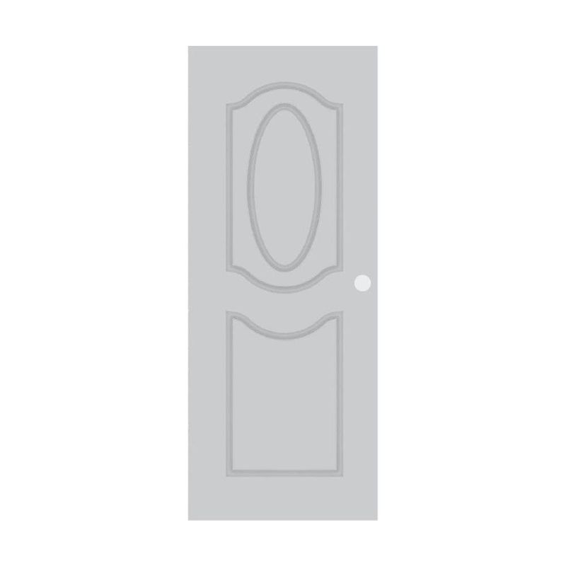 ANYHOME ประตูภายนอก UPVC HN3 80X200 ขาว เจาะ