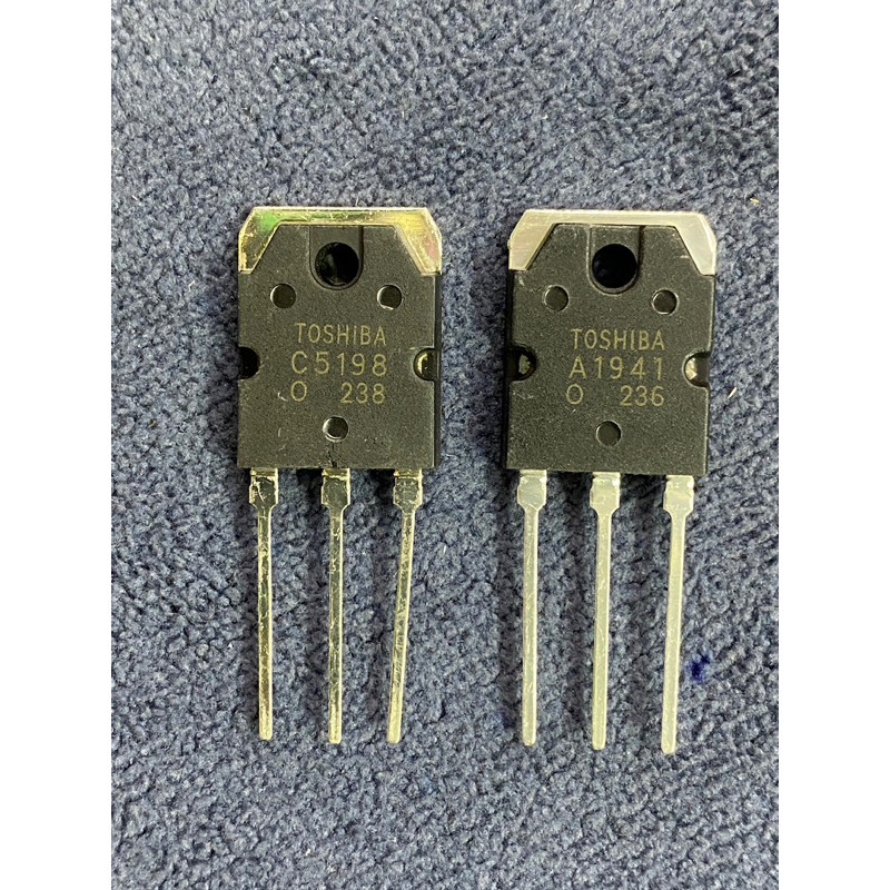 2SA1941+2SC5198(ขายเป็นคู่)A1941PNP-10A140-C5198NPN-10A140Vมีพร้อมส่งในไทย