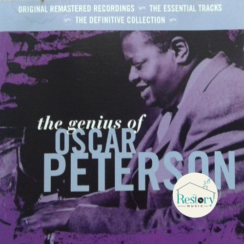 ซีดี Oscar Peterson - The Genius Of Oscar Peterson (CD) (VG+) (2LPS)