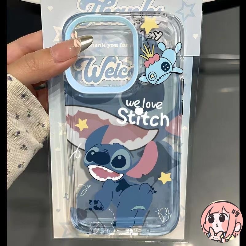 เคสลายปักสีฟ้าสุดฮา เข้ากันได้สำหรับเคสไอโฟน 7Plus 11 15 14 12 13 Pro Max XR X XS Max 6 6s 7 8 Plus SE 2020 ปกอ่อนใส