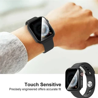 กระจกความเป็นส่วนตัว ป้องกันหน้าจอ กันส่อง สําหรับ Apple Watch 10/9/8/7/6/SE/5/4/3 ขนาด 38-46 มม. รองรับ iWatch series 42/41/40/44/45 มม.
