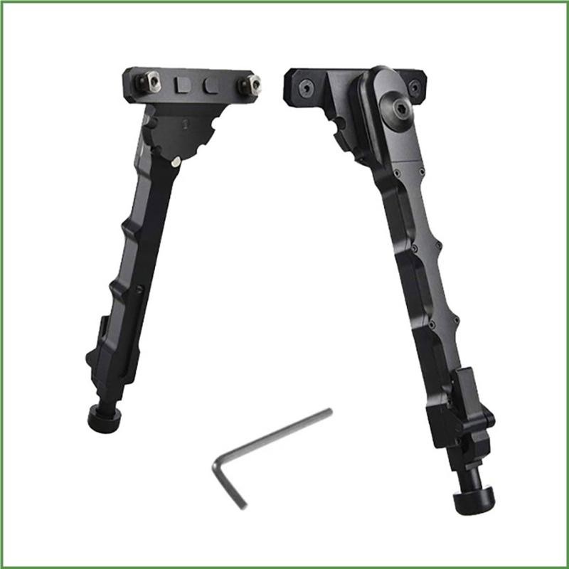 Bon ชุด 2 ชิ้นโลหะ Bipod ขาตั้งสองขาแยกออกแบบ Quick Setup และติดตั้งง่ายบนภูมิประเทศใดๆ