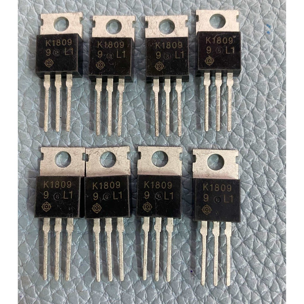 2SK1809 แท้ MOSFET 5A600V-N-CH-TO220(ราคาต่อชิ้น)มีพร้อมส่งในไทย