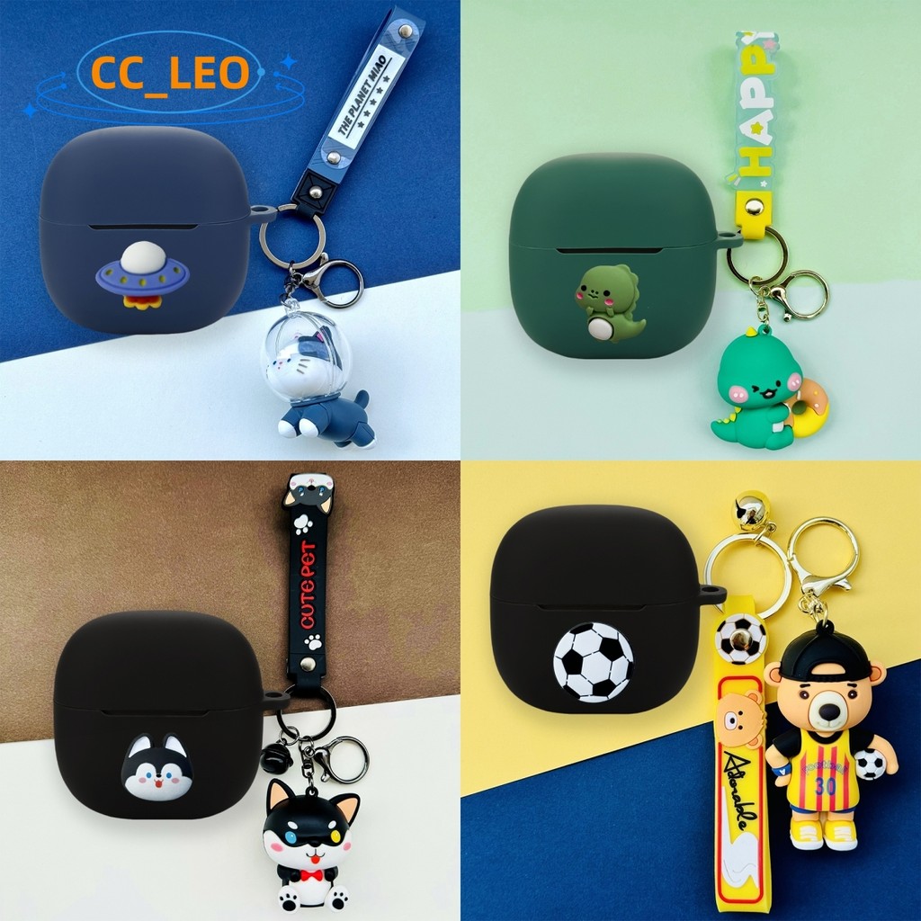 For EDIFIER X1 Lite Case EDIFIER T10 Silicone Soft Case Shockproof Shell Protective Sleeve Cartoon D