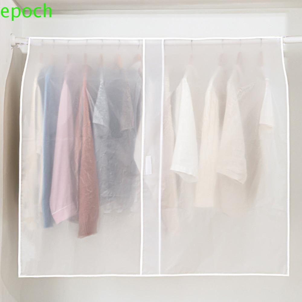 Epoch Garment Bag Moisture-proof แขวนลูกไม้โปร่งใสขนาดใหญ่ 1 ชิ้นกระเป๋าเก็บของ